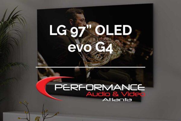 LG 97" OLED evo G4 Television | Performance AV - Marietta and Atlanta, GA