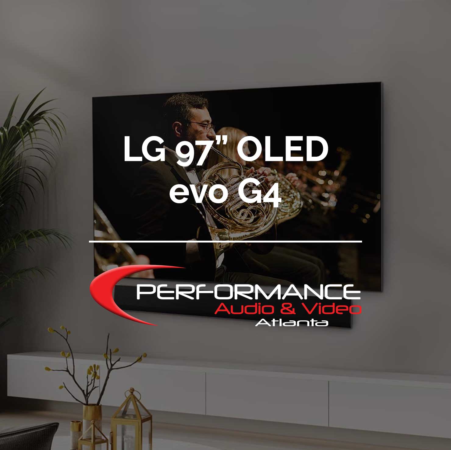 LG 97" OLED evo G4 Television | Performance AV - Marietta and Atlanta, GA